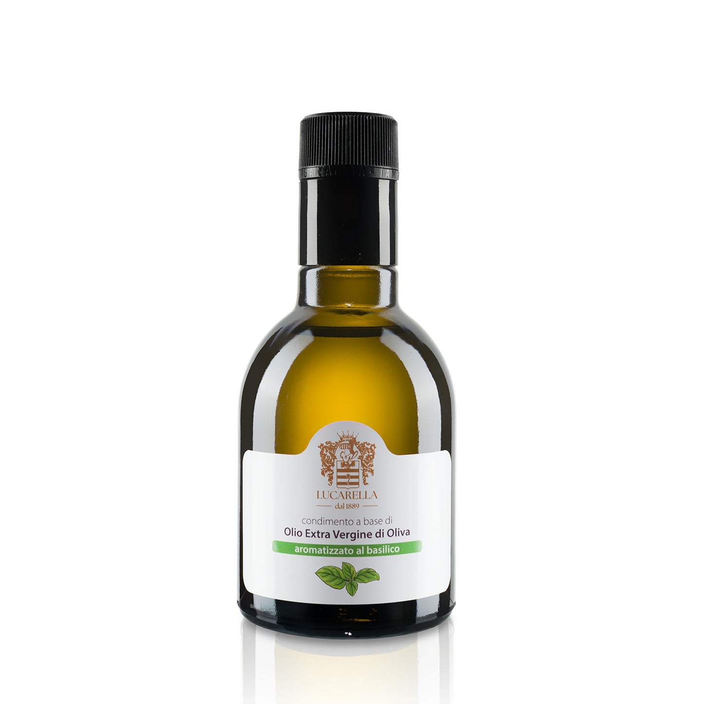 Condimento all’Olio Extravergine di Oliva aromatizzato al  BASILICO 250 ml